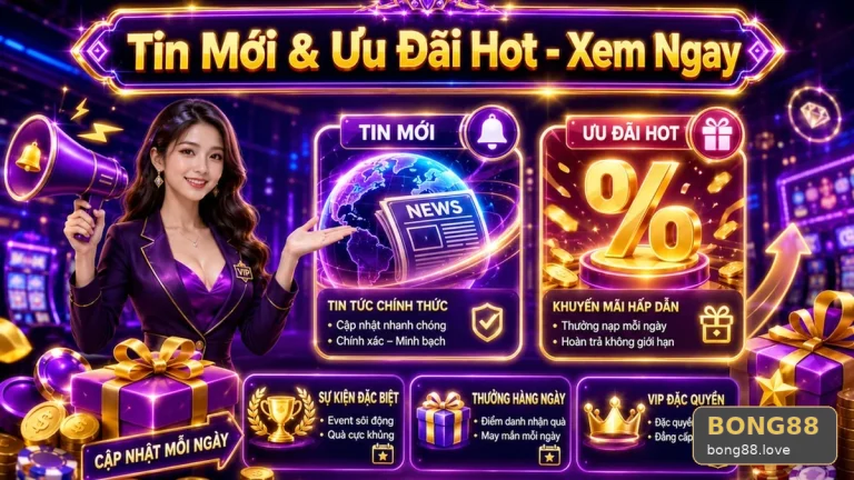 Khuyến Mãi BONG88: Đọc Chi Tiết Giao Diện Tin Mới, Ưu Đãi Và Quản Lý Ngân Sách Khi Sử Dụng Khuyến Mãi Có Trách Nhiệm – Góc Kiểm Chứng Theo Tên Miền bong88.love