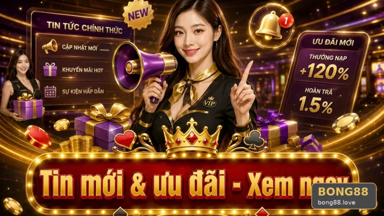 Người Mới BONG88 Lọc Ưu Đãi Theo Điều Kiện Nhận Thưởng