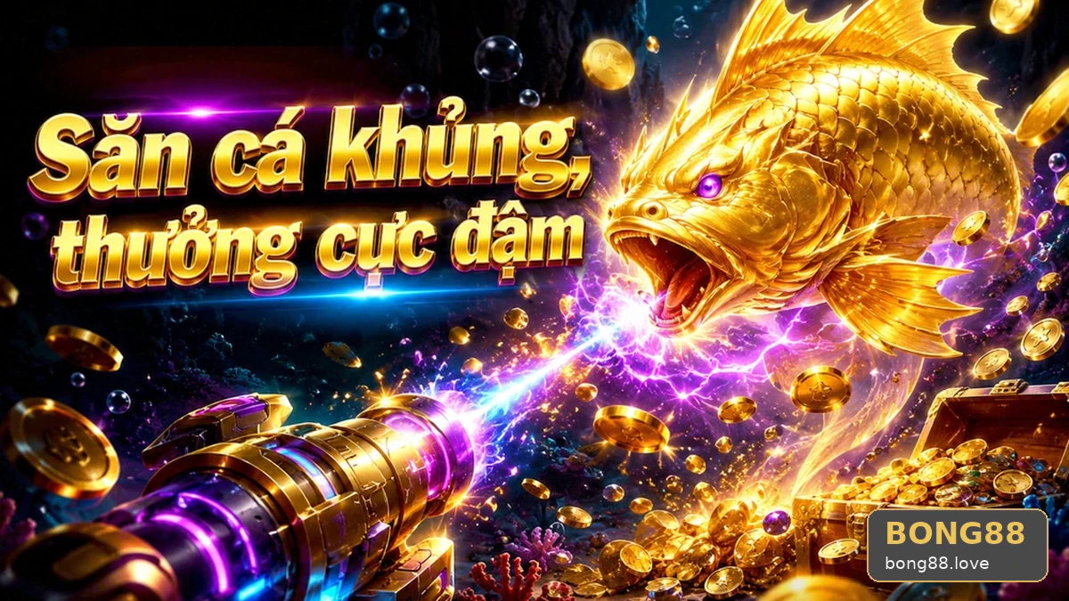 Đàn cá đổi hướng khi chạm viền: Kinh nghiệm canh nhịp bắn tại BONG88