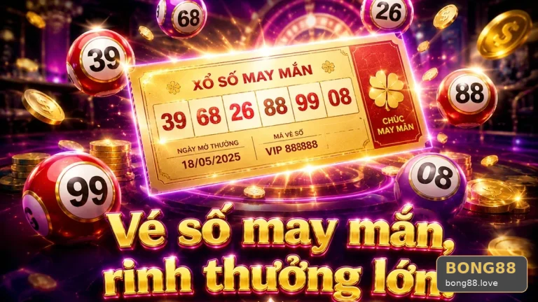 Lệch một ký tự trên vé số khiến bạn dò nhầm kết quả xổ số BONG88